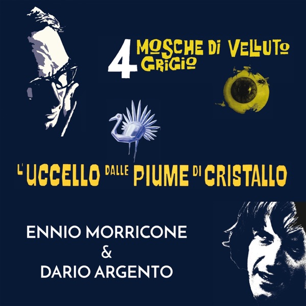4 mosche di velluto grigio / L'uccello dalle piume di cristallo album cover