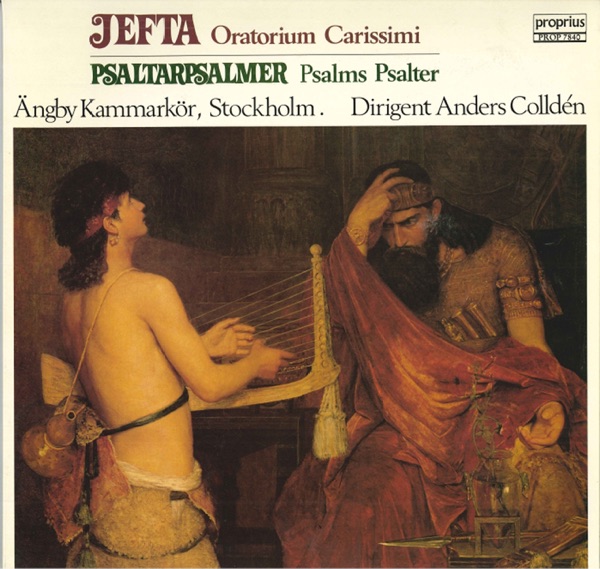 Carissimi: Jephte album cover