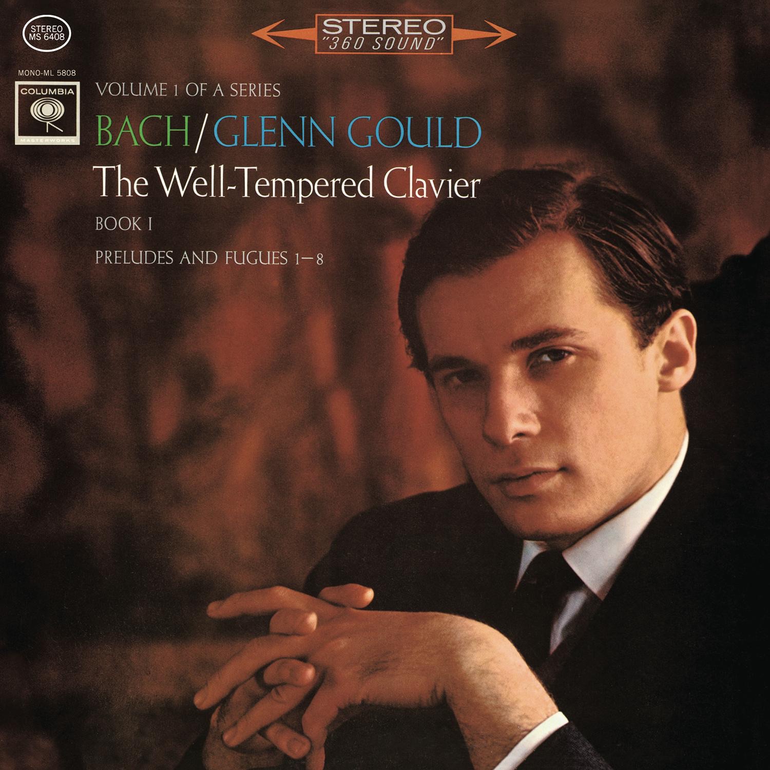 Bach: The Well-Tempered Clavier, Book I, Preludes & Fugues Nos. 1-8, BWV 846-853 album cover