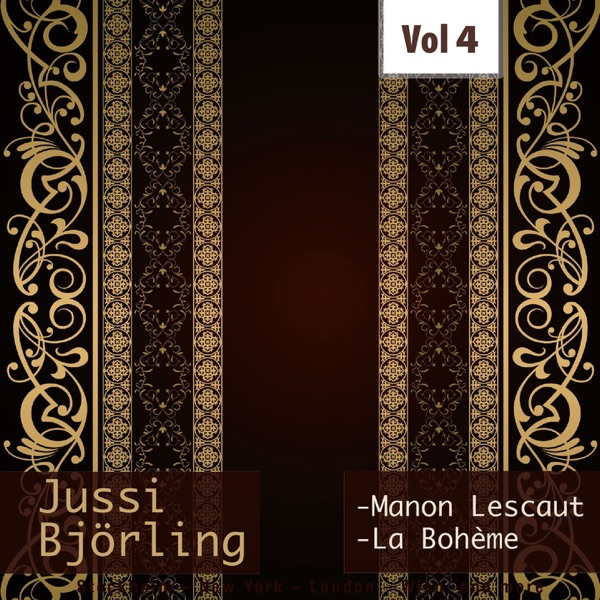 Jussi Björling: Live on Stage, Vol. 4 album cover