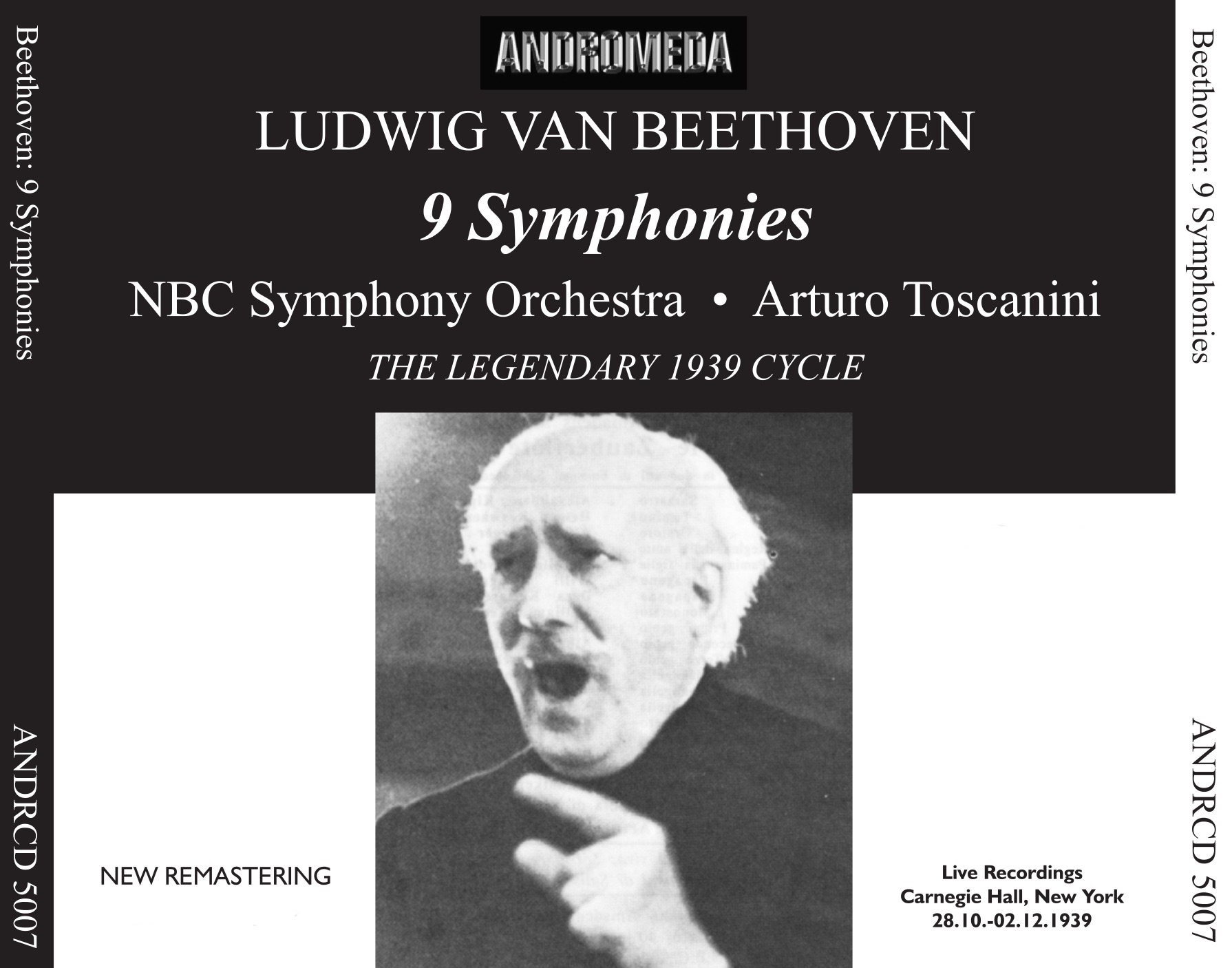 Beethoven: 9 Symphonies album cover