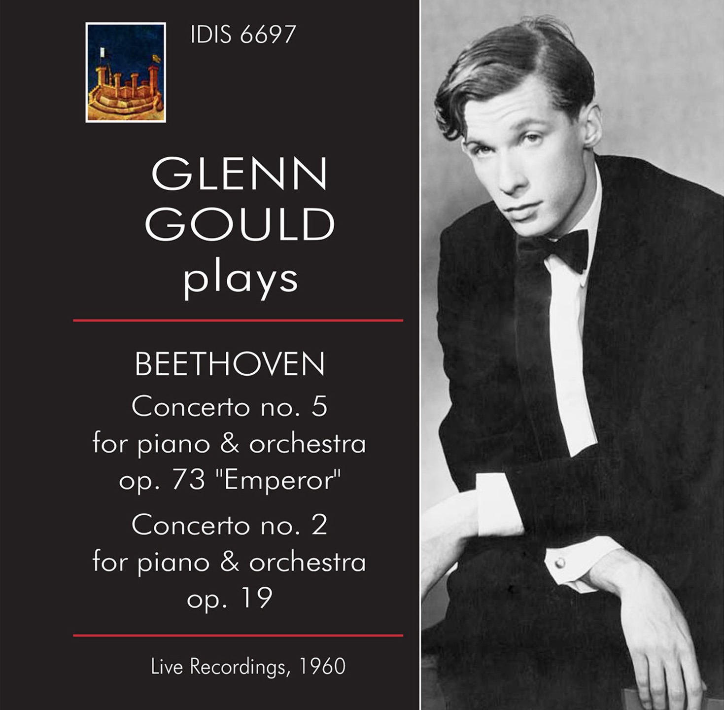 Glenn Gould Plays Beethoven (Live) album cover
