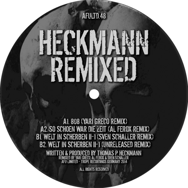 Thomas P. Heckmann - Remixed - EP album cover