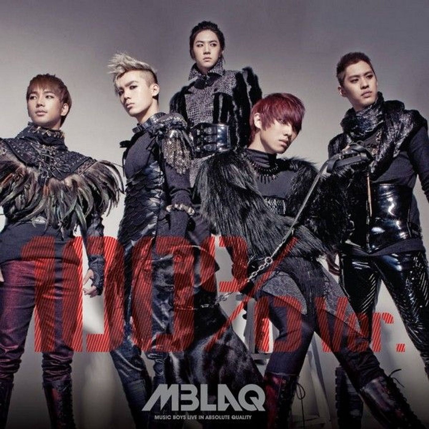 MBLAQ 4th Mini Album '100%Ver. ' - EP album cover