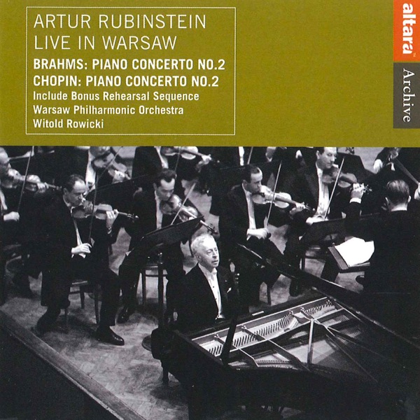 Artur Rubinstein: Live in Warsaw 1960 album cover
