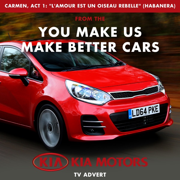 Carmen, Act 1: "L'amour est un oiseau rebelle" (Habanera) (From the "You Make Us Make Better Cars -  album cover