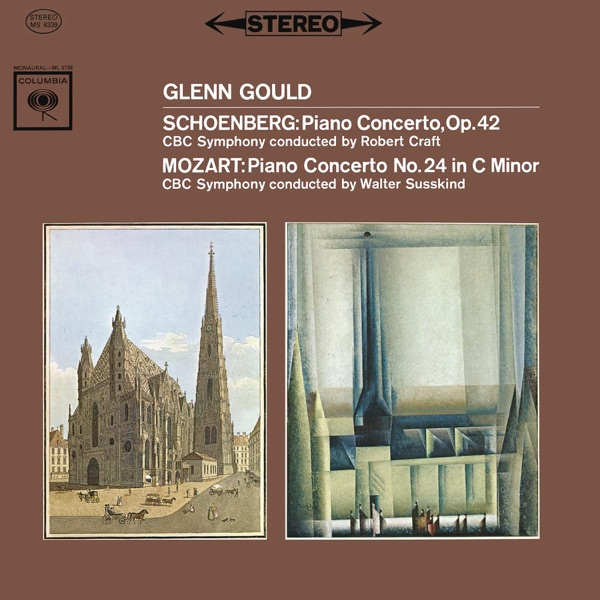 Mozart: Piano Concerto No. 24 in C Minor, K. 491 - Schoenberg: Piano Concerto, Op. 42 album cover