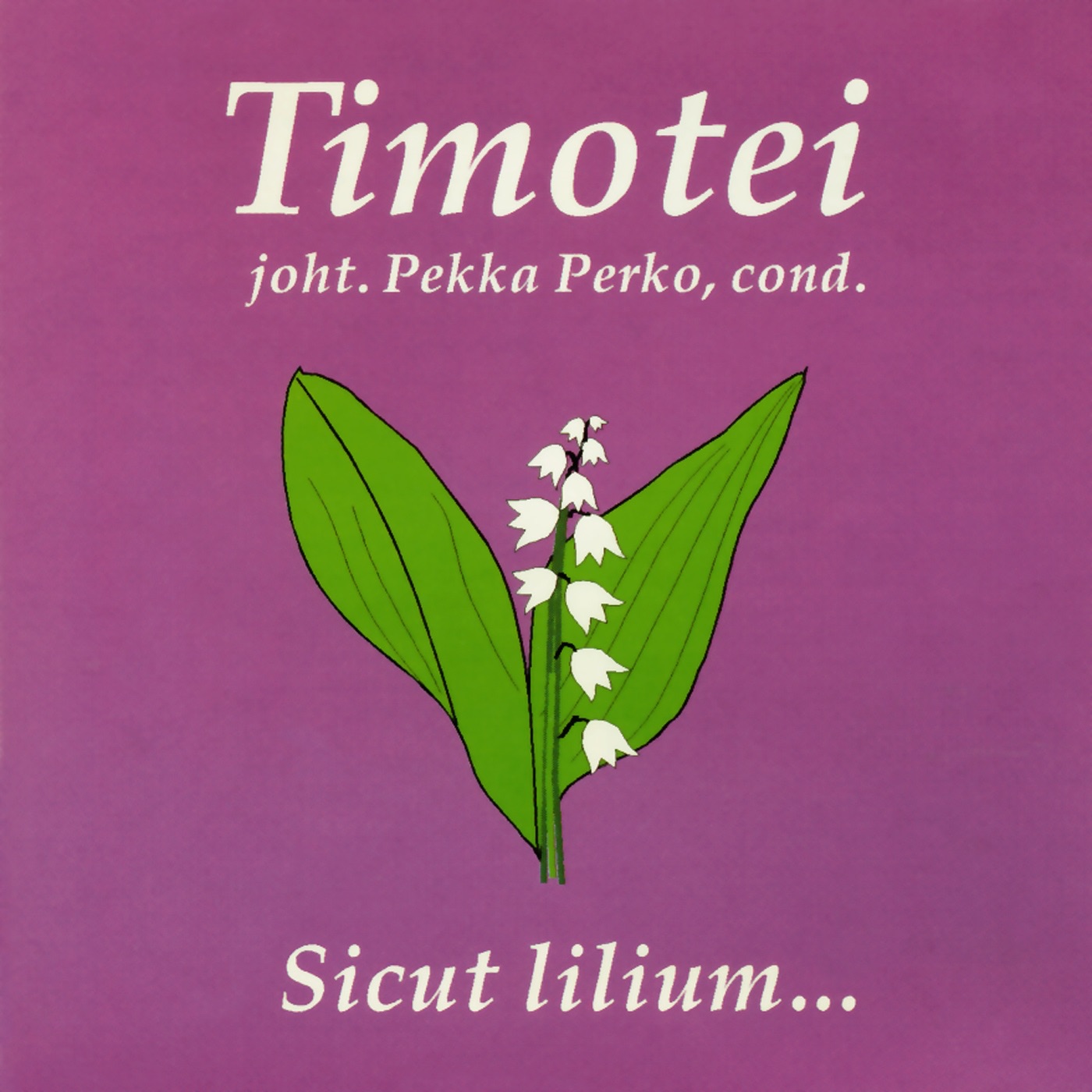 Sicut lilium (feat. Päivi Vilkki) album cover