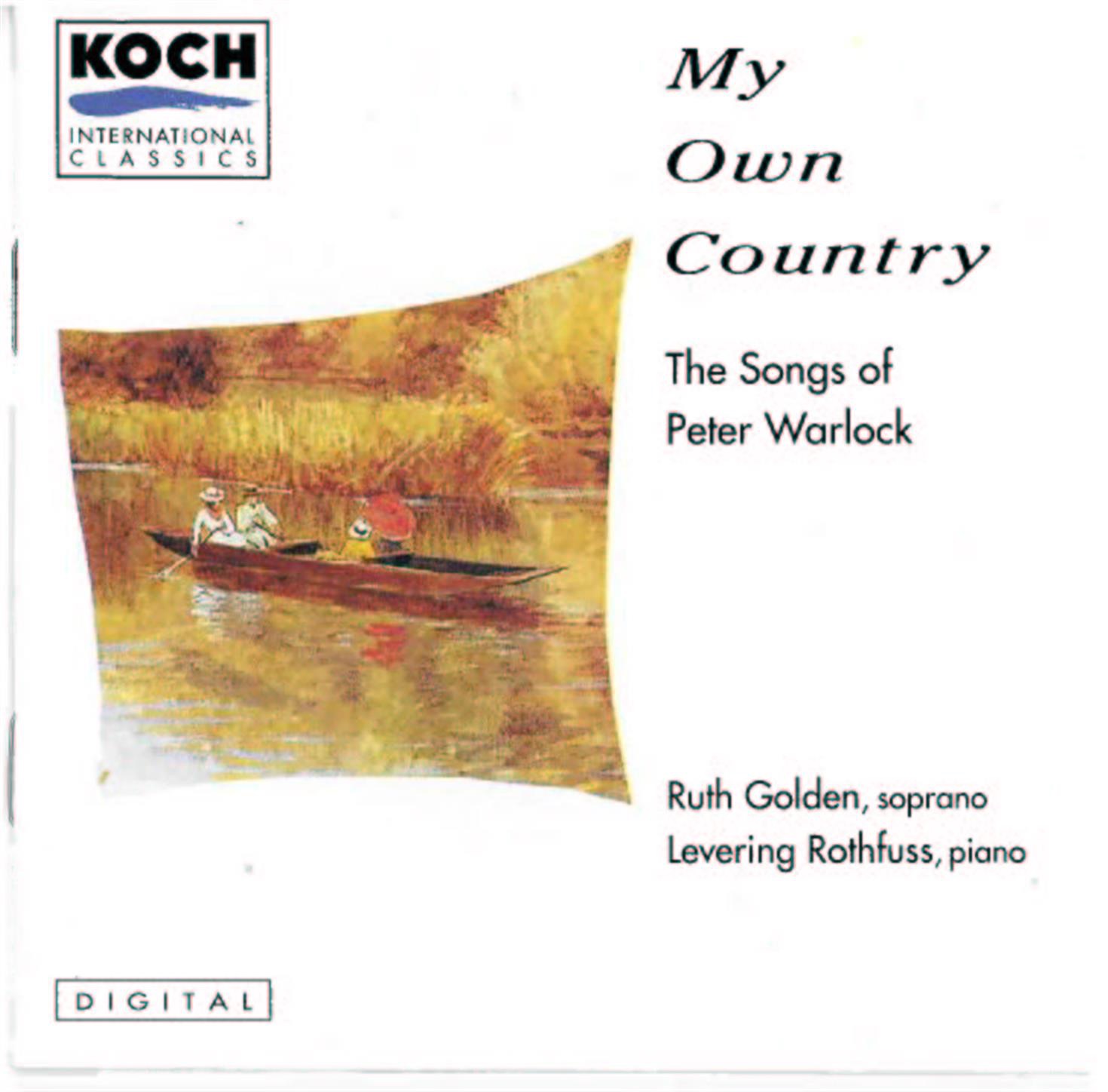 My Own Country: The Songs of Peter Warlock album cover