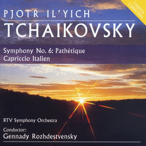 Tchaikovsky: Symphony No. 6 in B Minor "Pathetique" - Capriccio Italien album cover