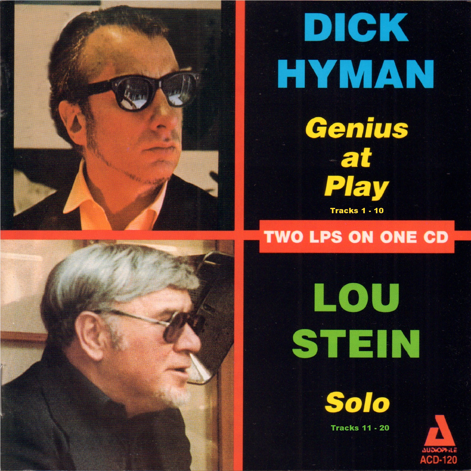 Genius at Play and Solo; Two LP's on One CD album cover