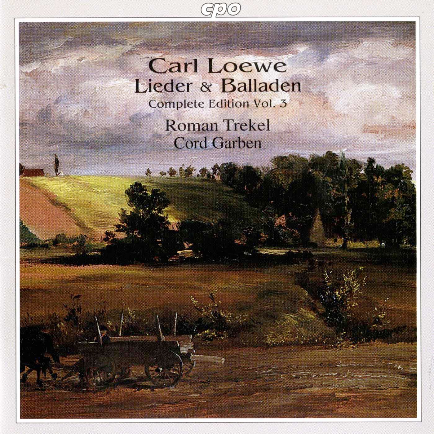 Loewe: Lieder & Balladen (Complete Edition, Vol. 3) album cover