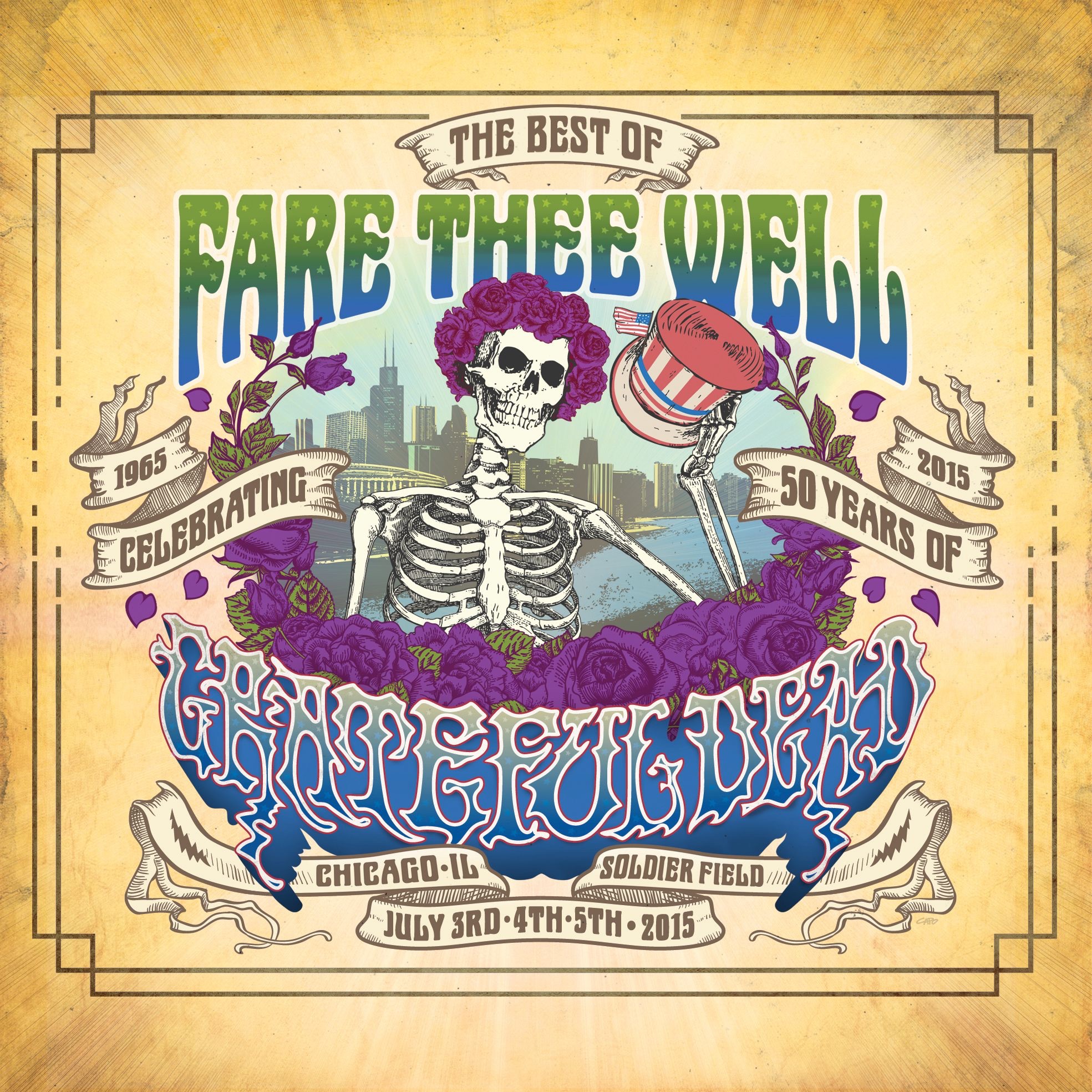 The Best of Fare Thee Well: Celebrating 50 Years of Grateful Dead album cover