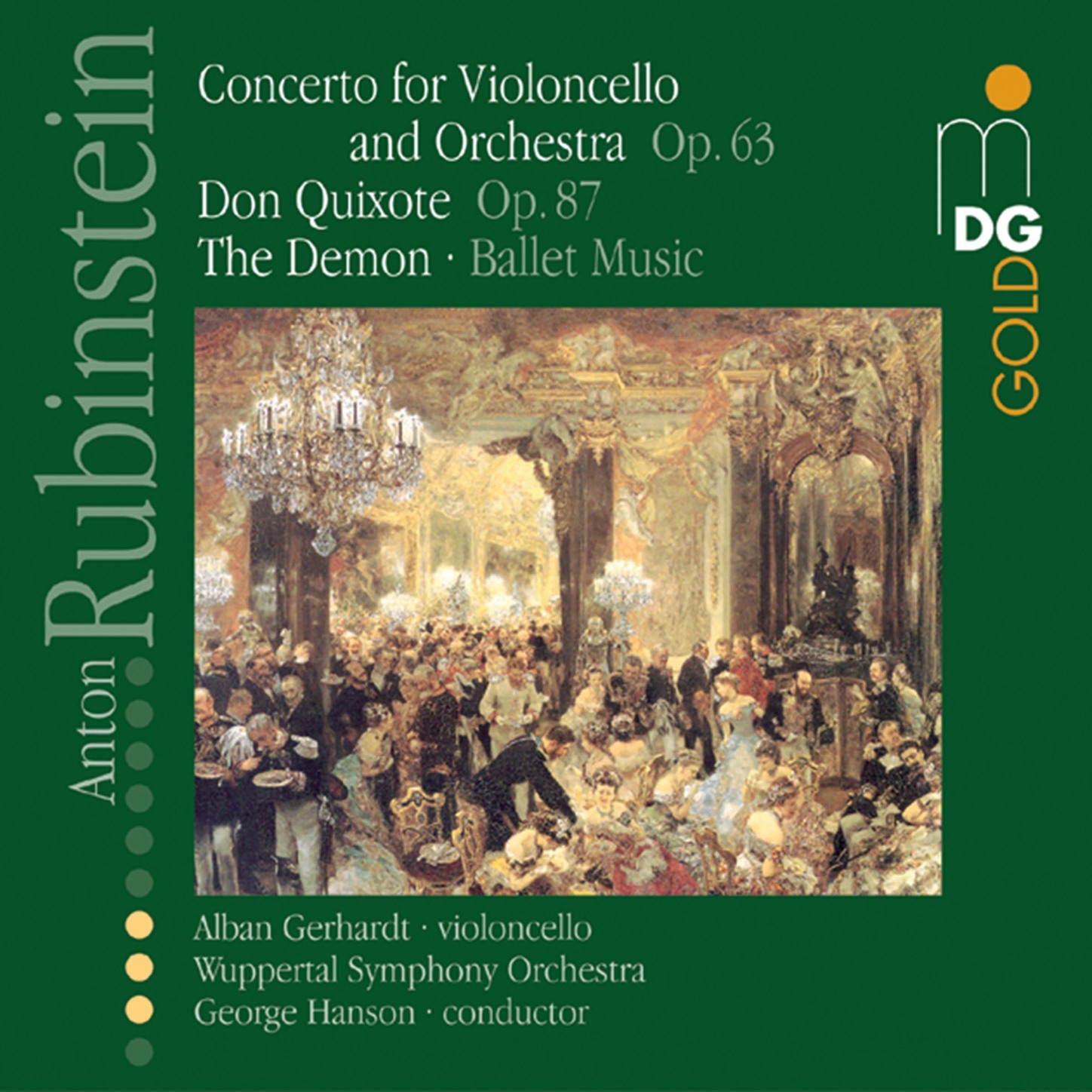 Rubinstein: Orchestral Works, Vol. 1 album cover