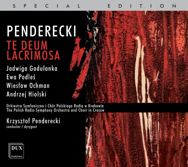 Penderecki: Te Deum - Lacrimosa album cover