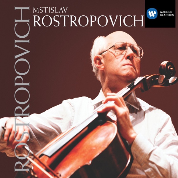 Mstislav Rostropovich album cover