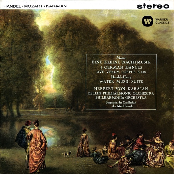 Mozart: Serenade No. 13, Ave verum corpus, German Dances -  Handel: Water Music album cover