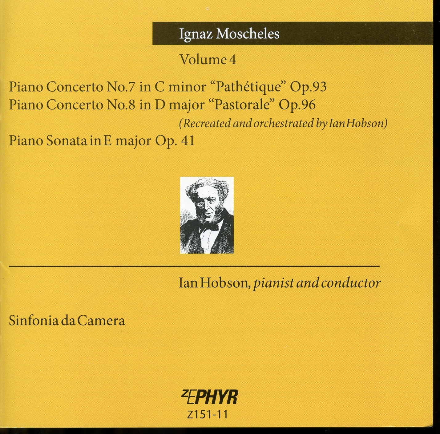 Moscheles: Piano Concertos, Vol. 4 album cover