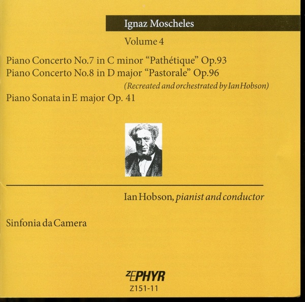 Moscheles: Piano Concertos, Vol. 4 album cover