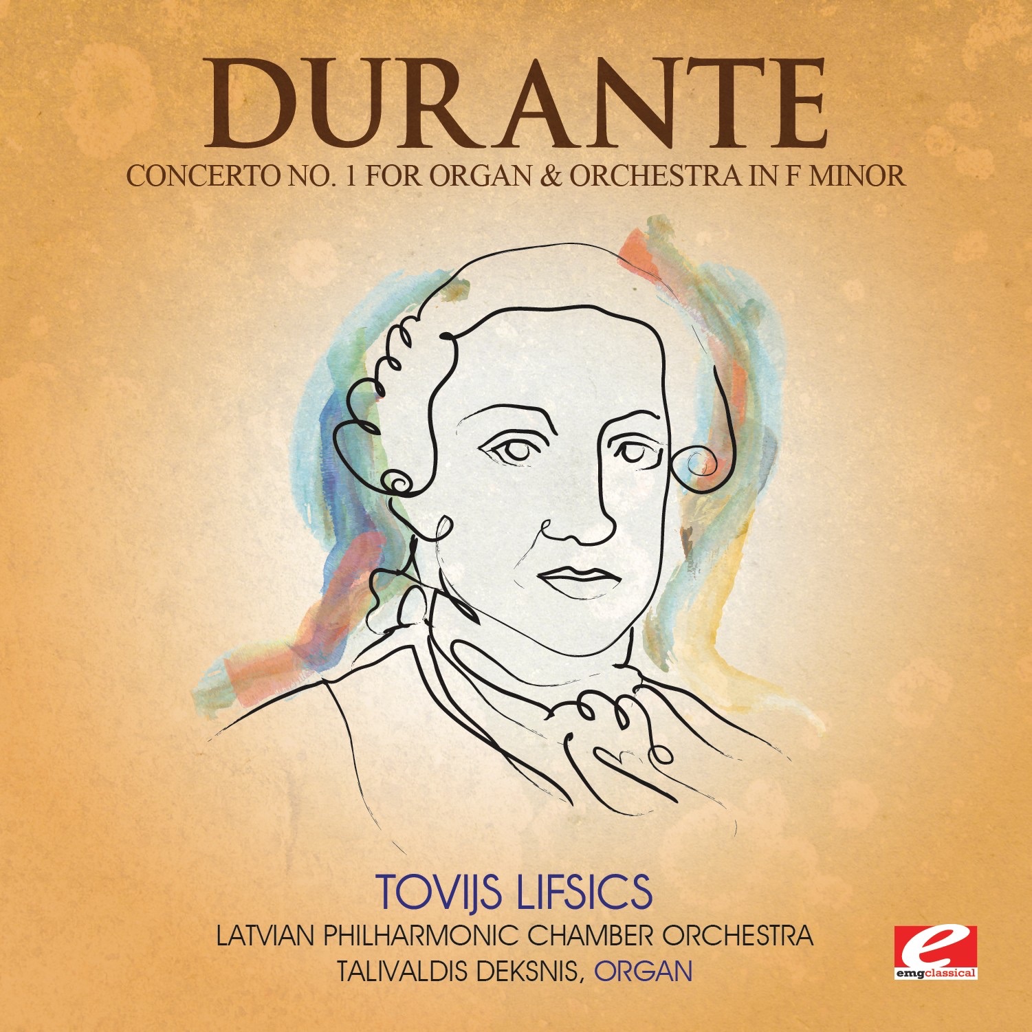 Durante: Concerto No. 1 for Organ and Orchestra in F Minor (Remastered) - Single album cover