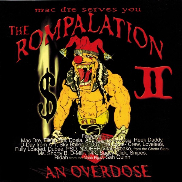The Rompalation Vol. 2 Mac Dre Serves You an Overdose album cover