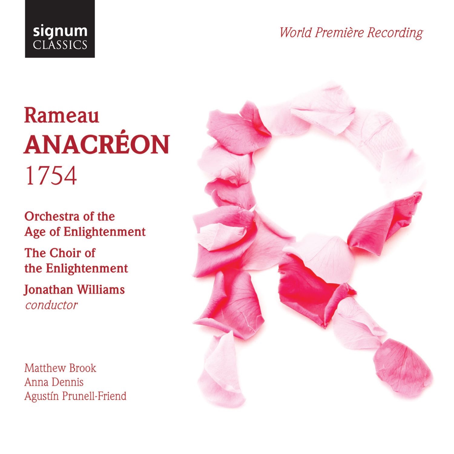 Rameau: Anacréon, RCT 30 (1754) album cover
