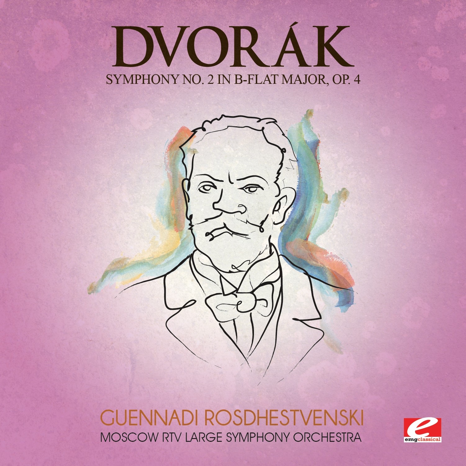 Dvorák: Symphony No. 2 in B-Flat Major, Op. 4, B. 12 (Remastered) album cover