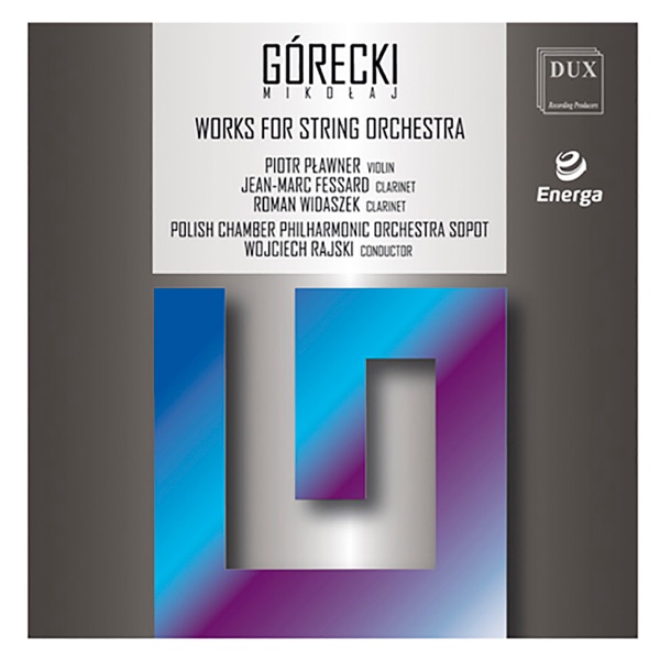 Mikołaj Górecki: Works for String Orchestra album cover