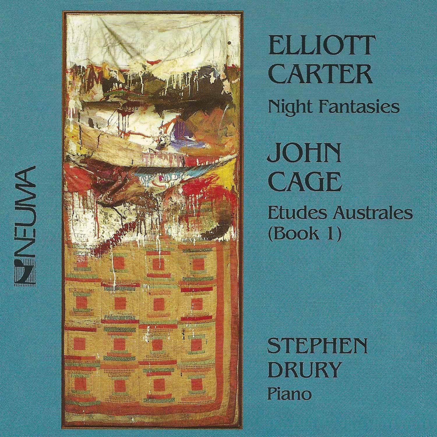 Elliott Carter / John Cage album cover