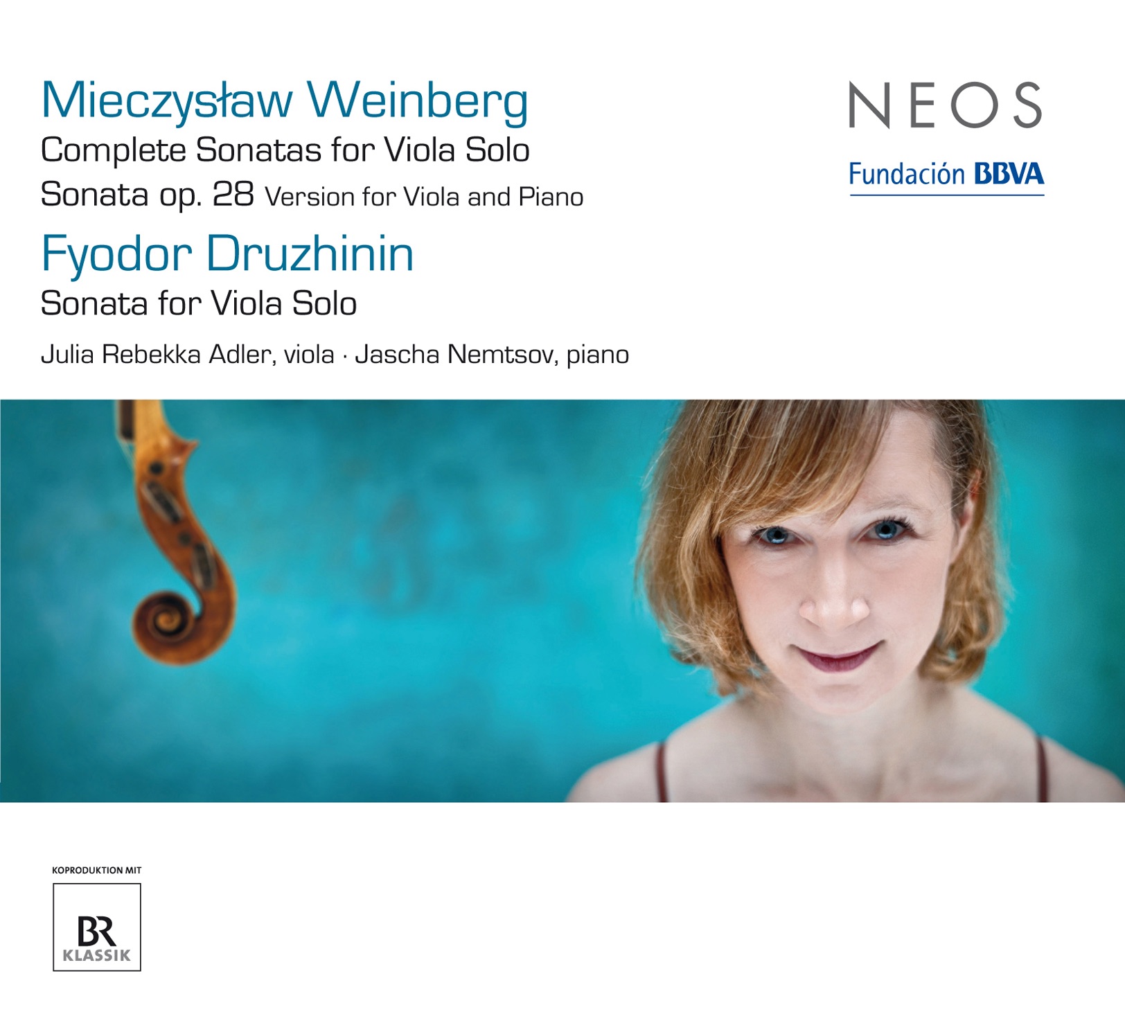 Weinberg: Complete Sonatas for Viola Solo & Sonata, Op. 28 - Druzhinin: Sonata for Viola Solo album cover