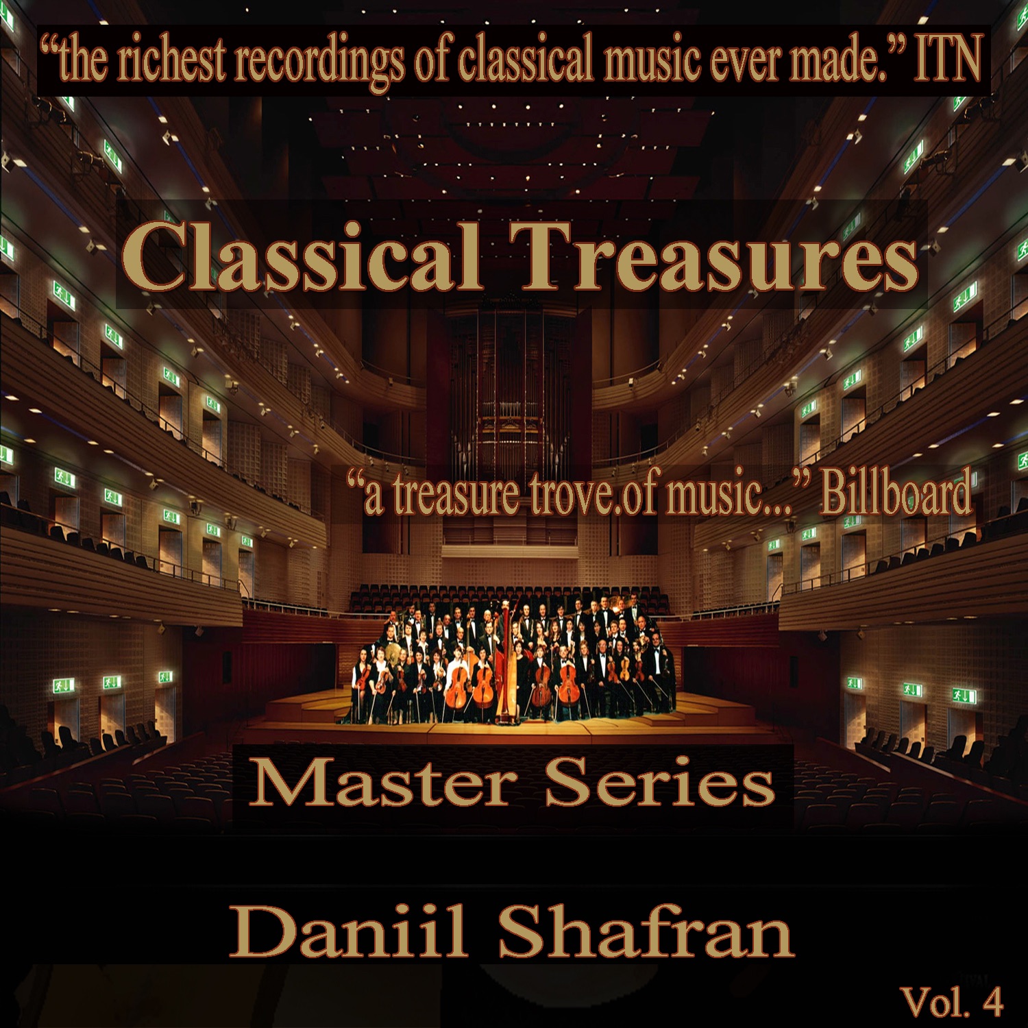 Classical Treasures Master Series - Daniil Shafran, Vol. 4 album cover