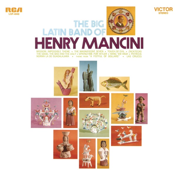 The Big Latin Band of Henry Mancini album cover