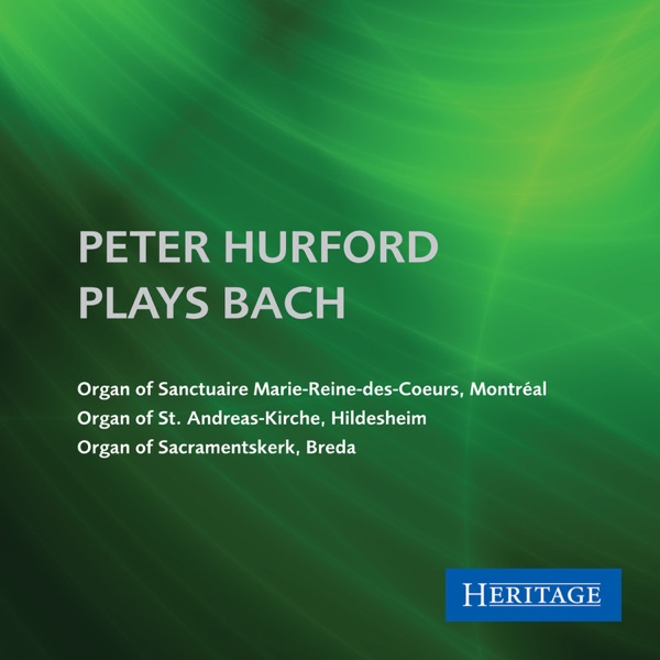 Peter Hurford Plays Bach album cover