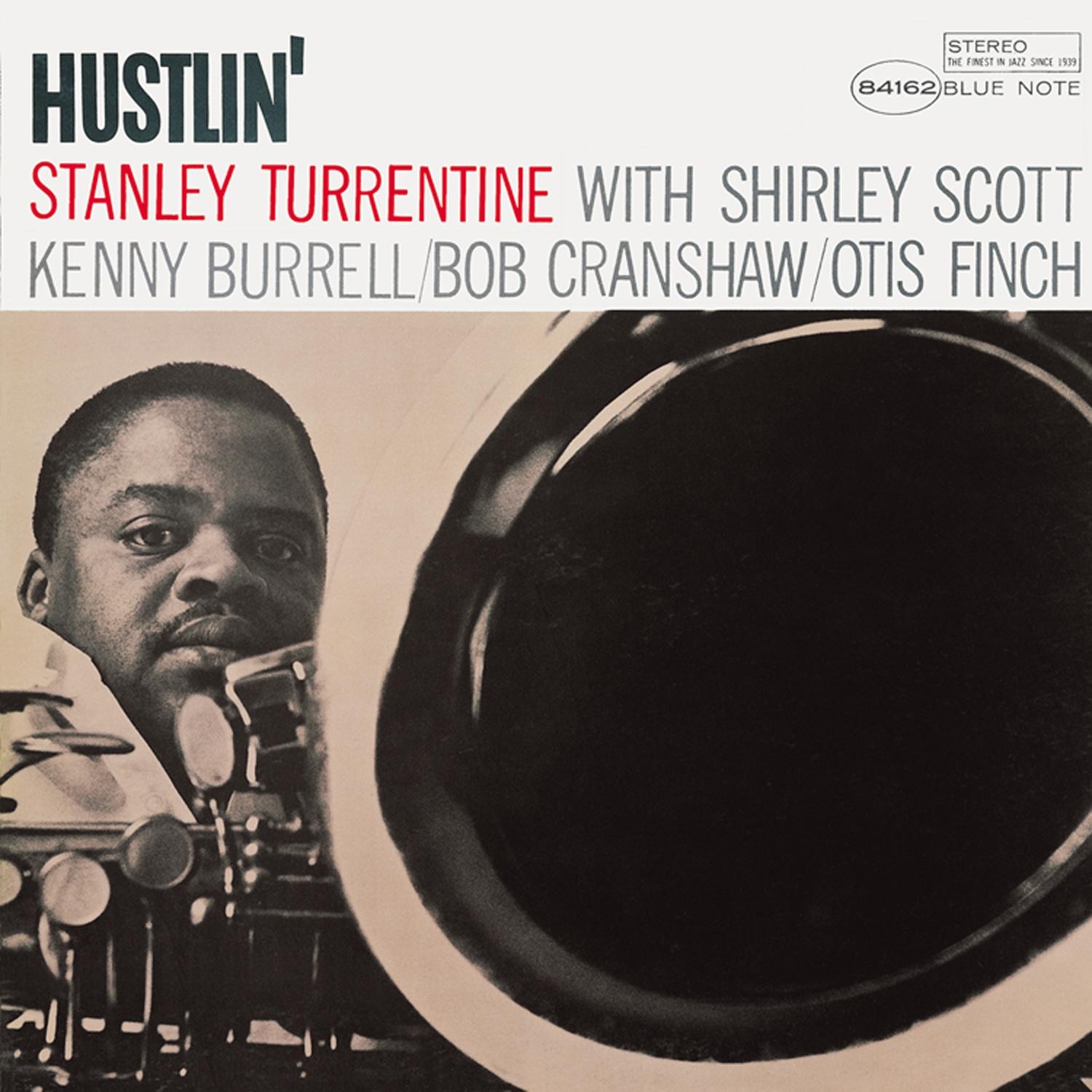 Hustlin' (The Rudy Van Gelder Edition) [feat. Bob Cranshaw, Kenny Burrell, Otis Finch & Shirley Scot album cover