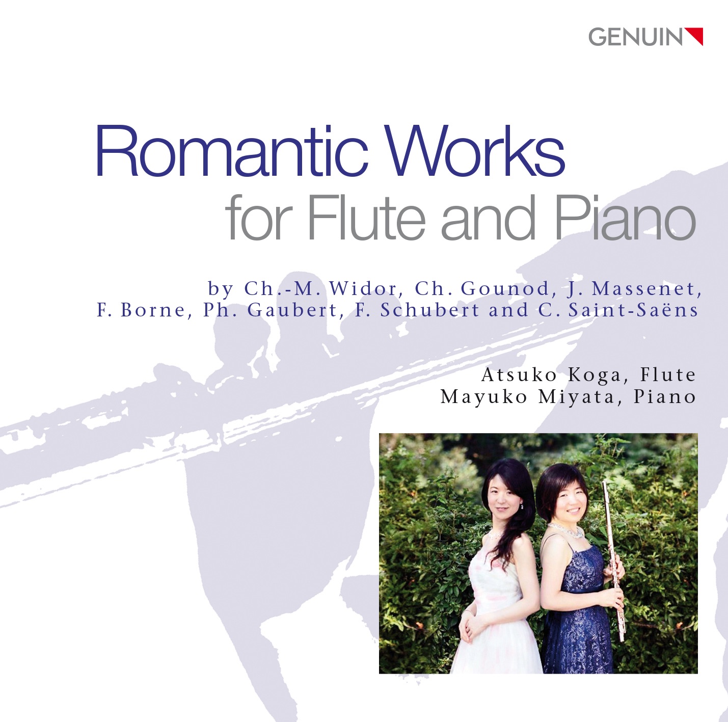 Romantic Works for Flute and Piano album cover