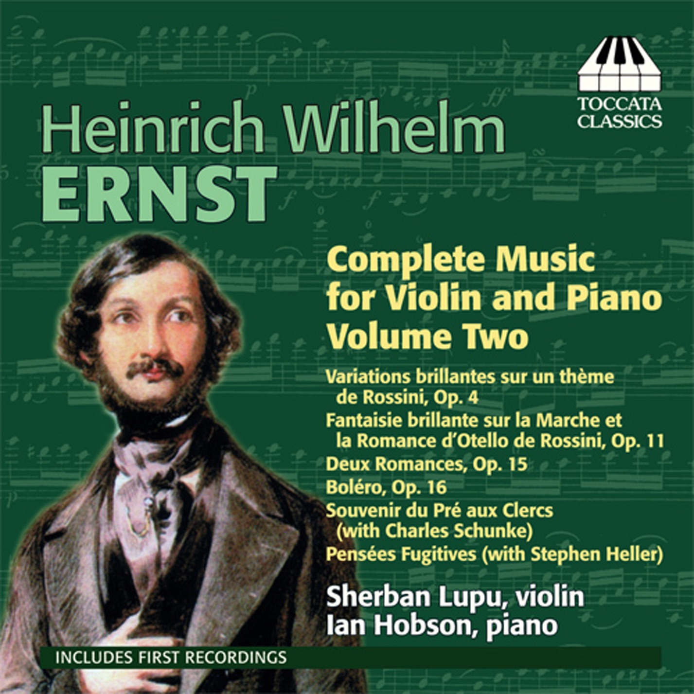Ernst: Complete Music for Violin and Piano, Vol. 2 album cover