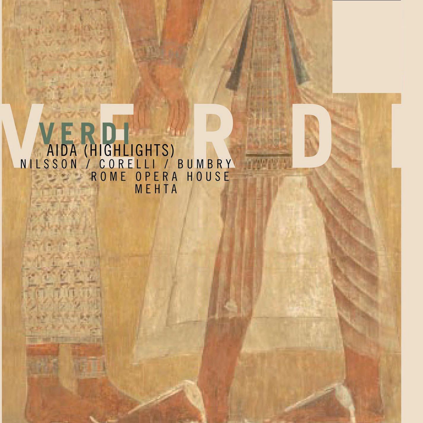 Verdi: Aida album cover