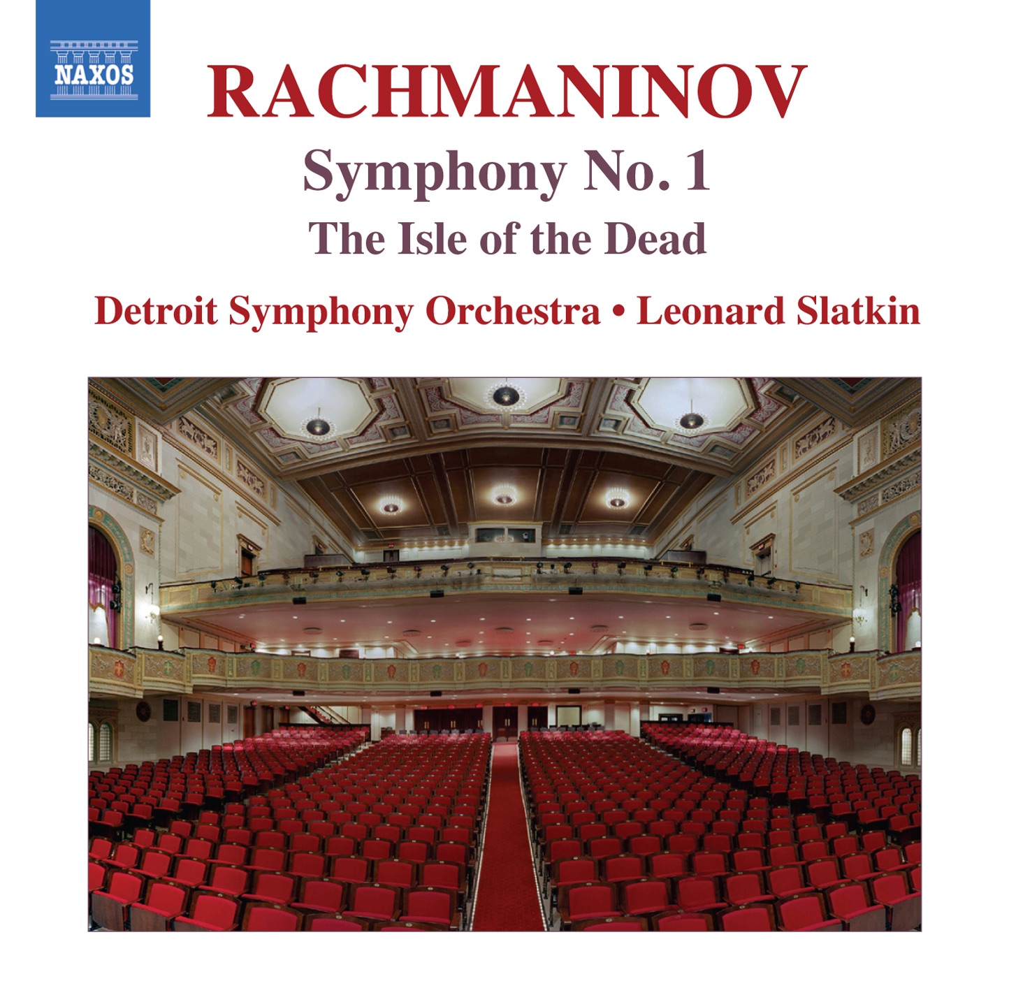 Rachmaninoff: The Isle of the Dead & Symphony No. 1 album cover