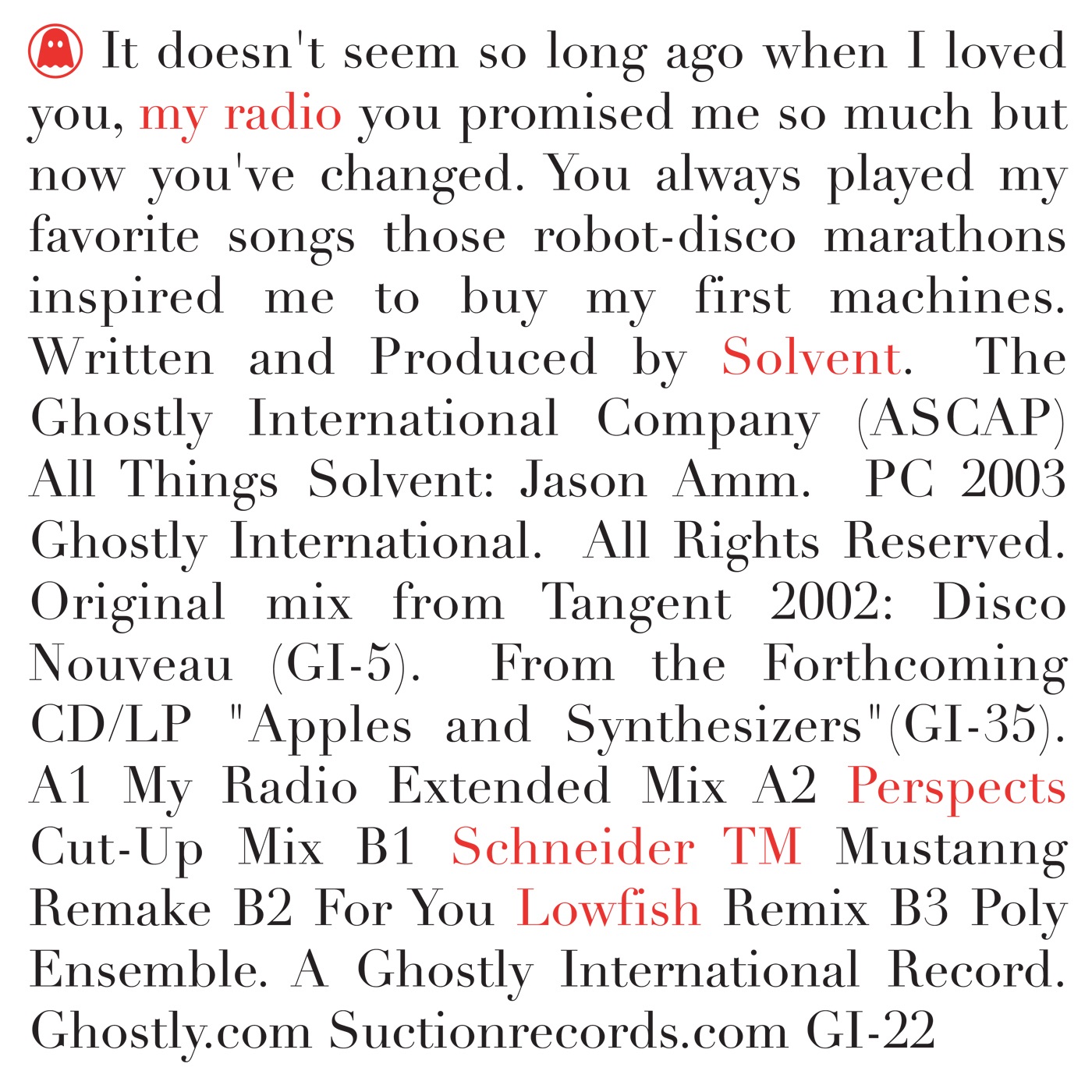 Radio Ga Ga, Pt. 1 - EP album cover