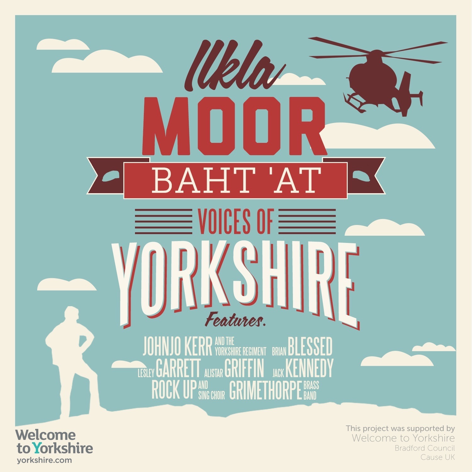Ilkla Moor Baht 'At (Ilkley Moor) [feat. Lesley Garrett, Brian Blessed, Alistair Griffin, Jack Kenne album cover