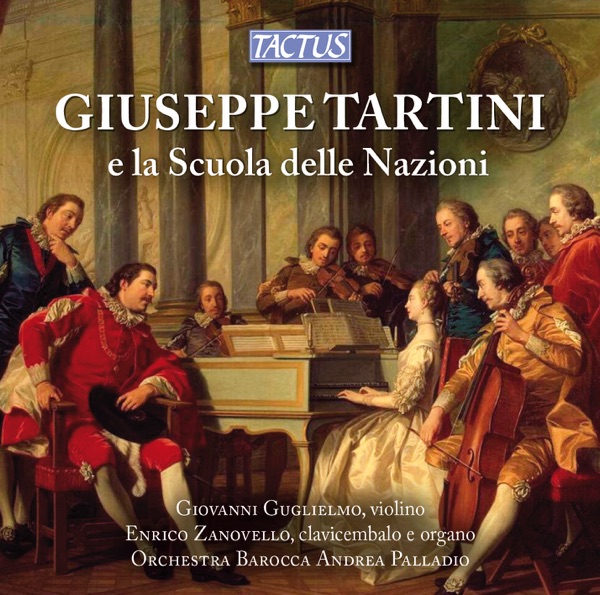 Tartini e la scuola delle nazioni album cover
