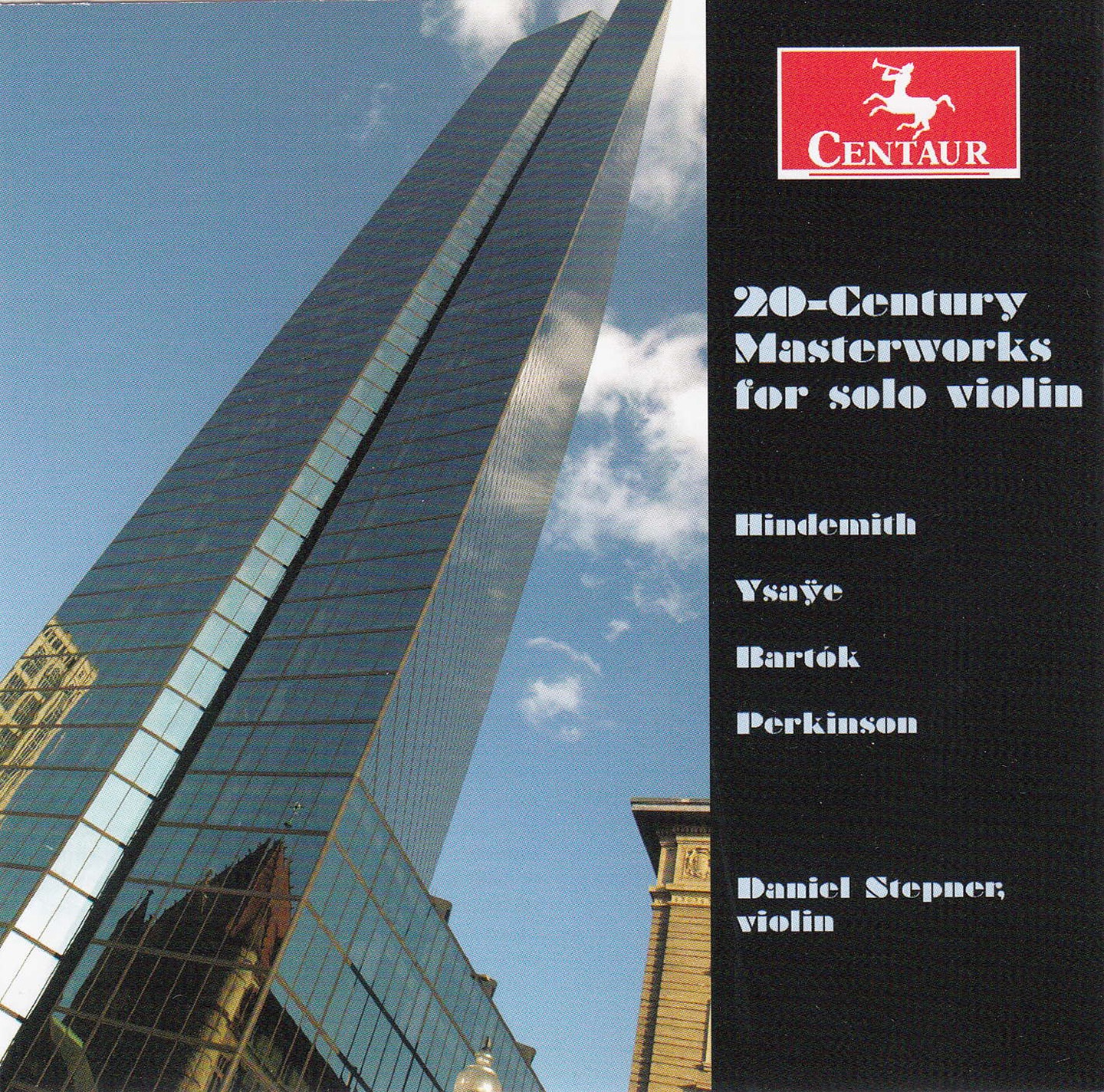 20th Century Masterworks for Solo Violin album cover