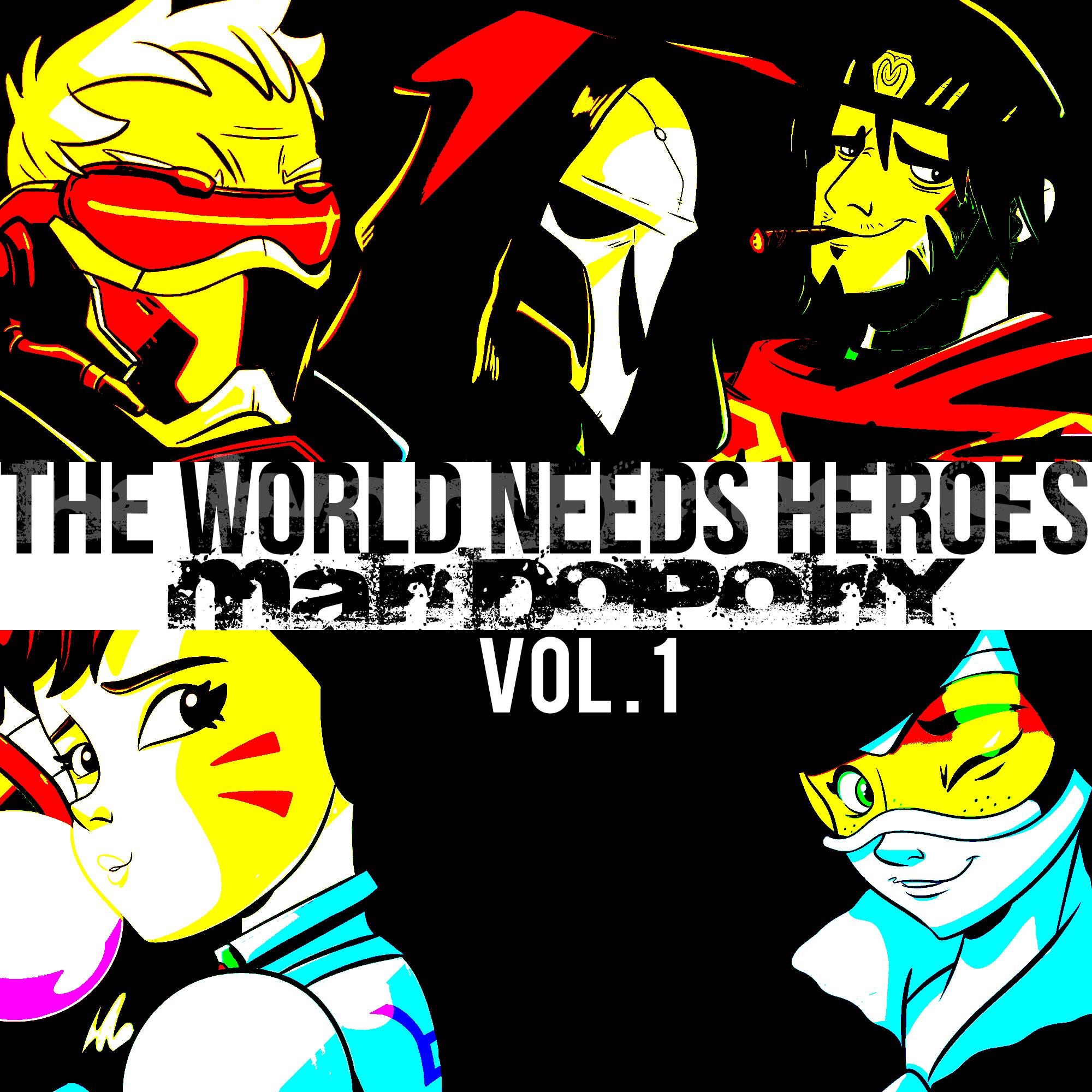 The World Needs Heroes, Vol. 1 album cover