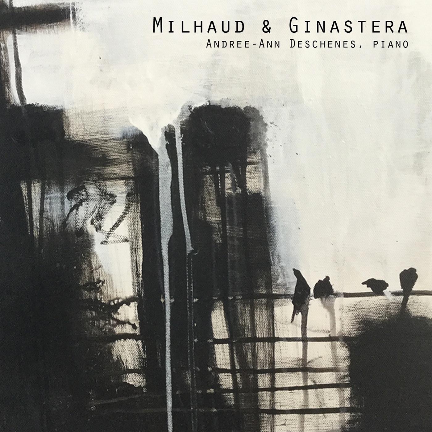 Milhaud & Ginastera album cover