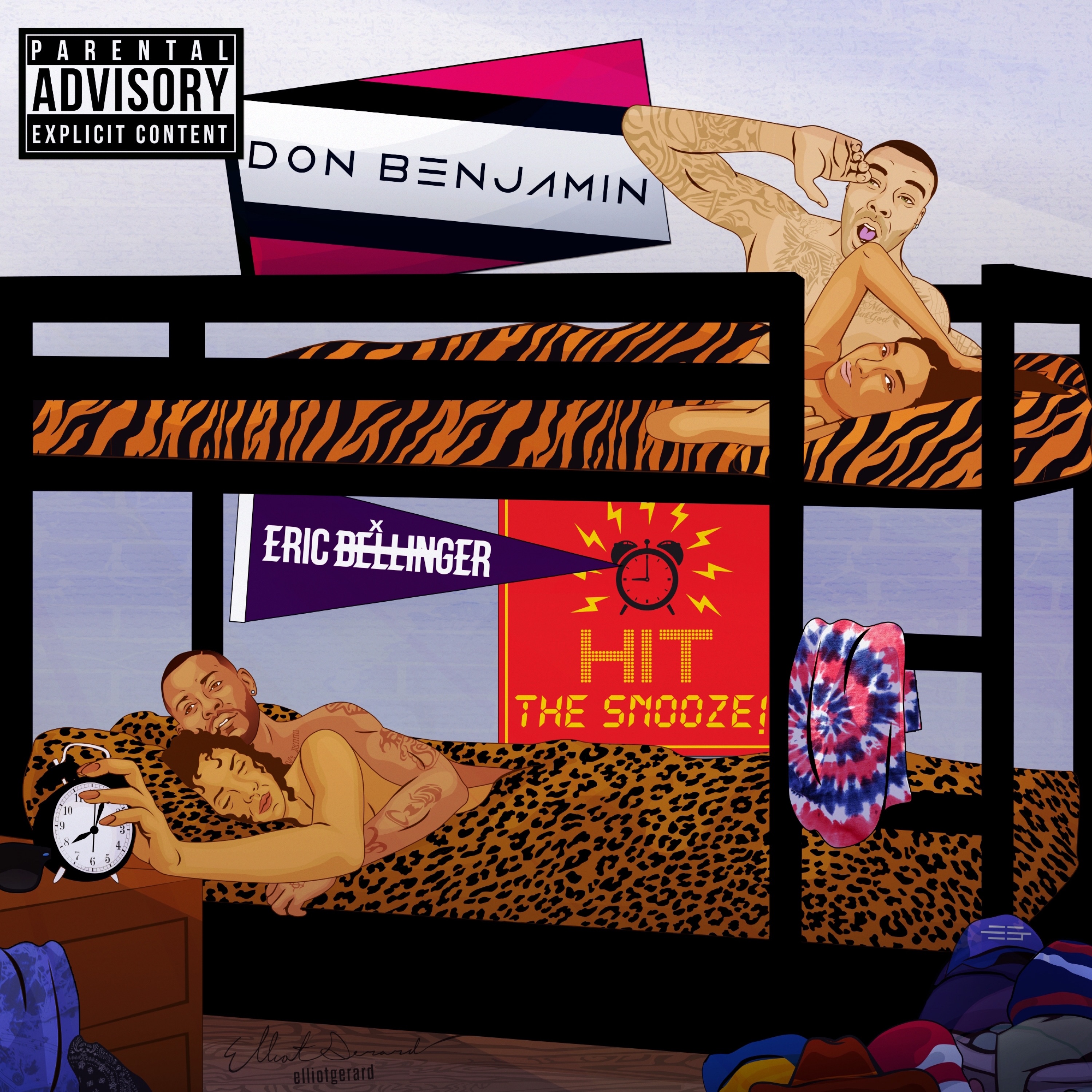 Hit the Snooze! (feat. Eric Bellinger) - Single album cover