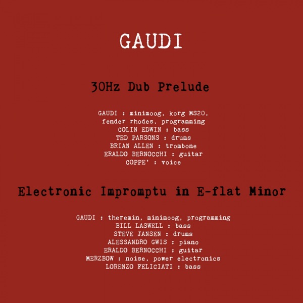 Gaudi - Single album cover