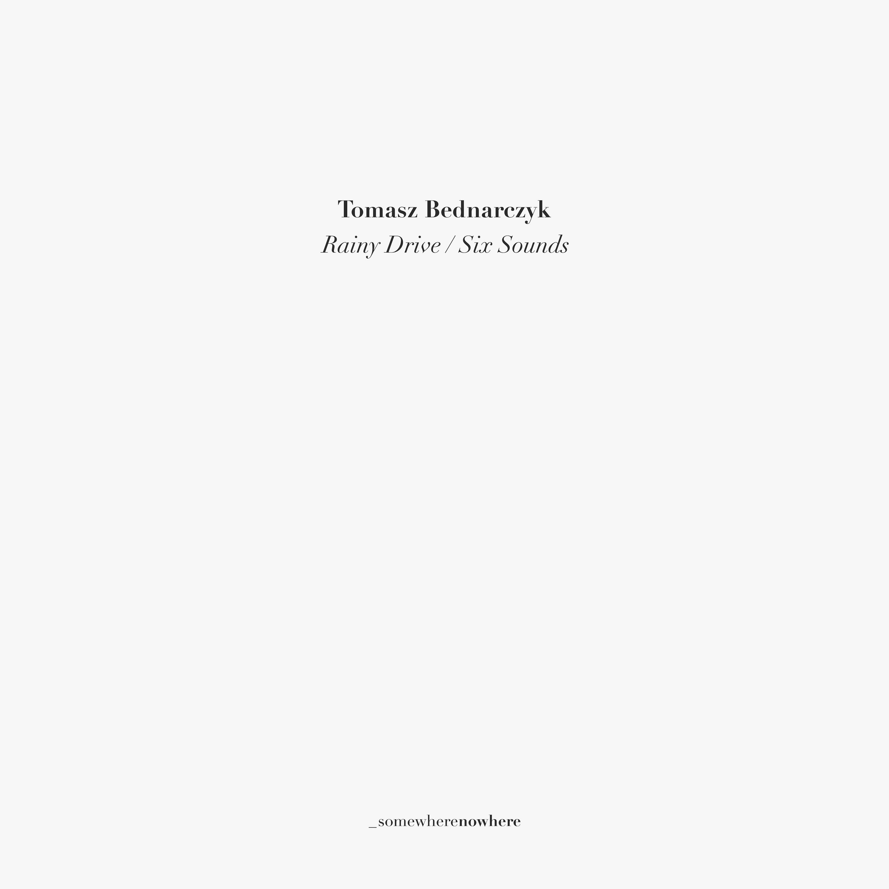 Rainy Drive / Six Sounds - Single album cover