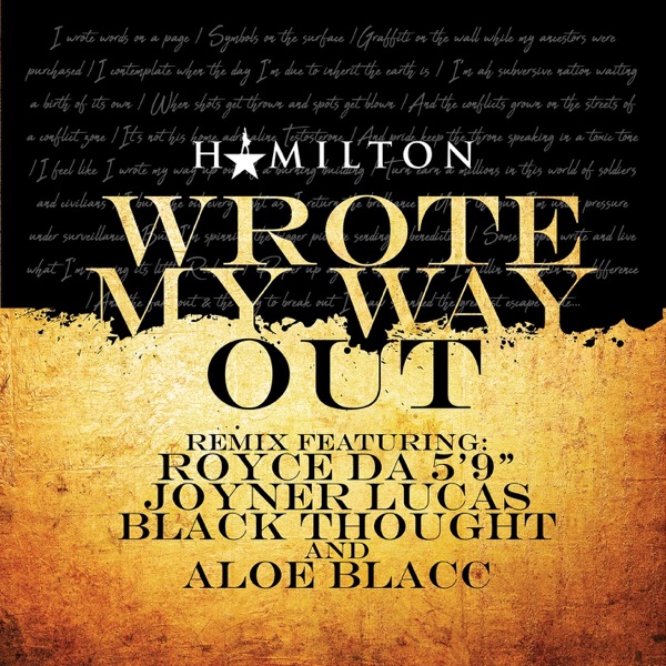 Wrote My Way Out (Remix) [feat. Aloe Blacc] - Single album cover