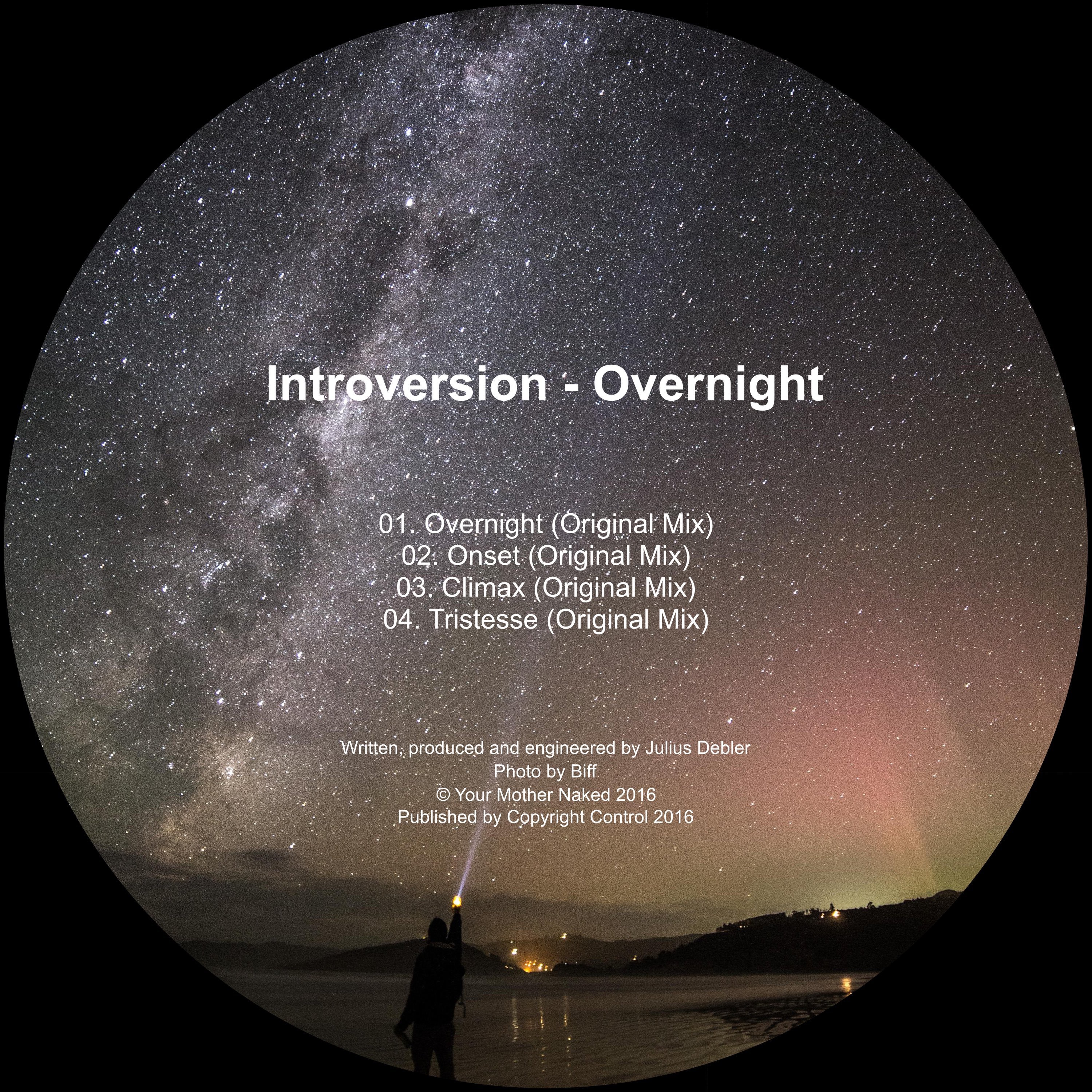 Overnight - EP album cover
