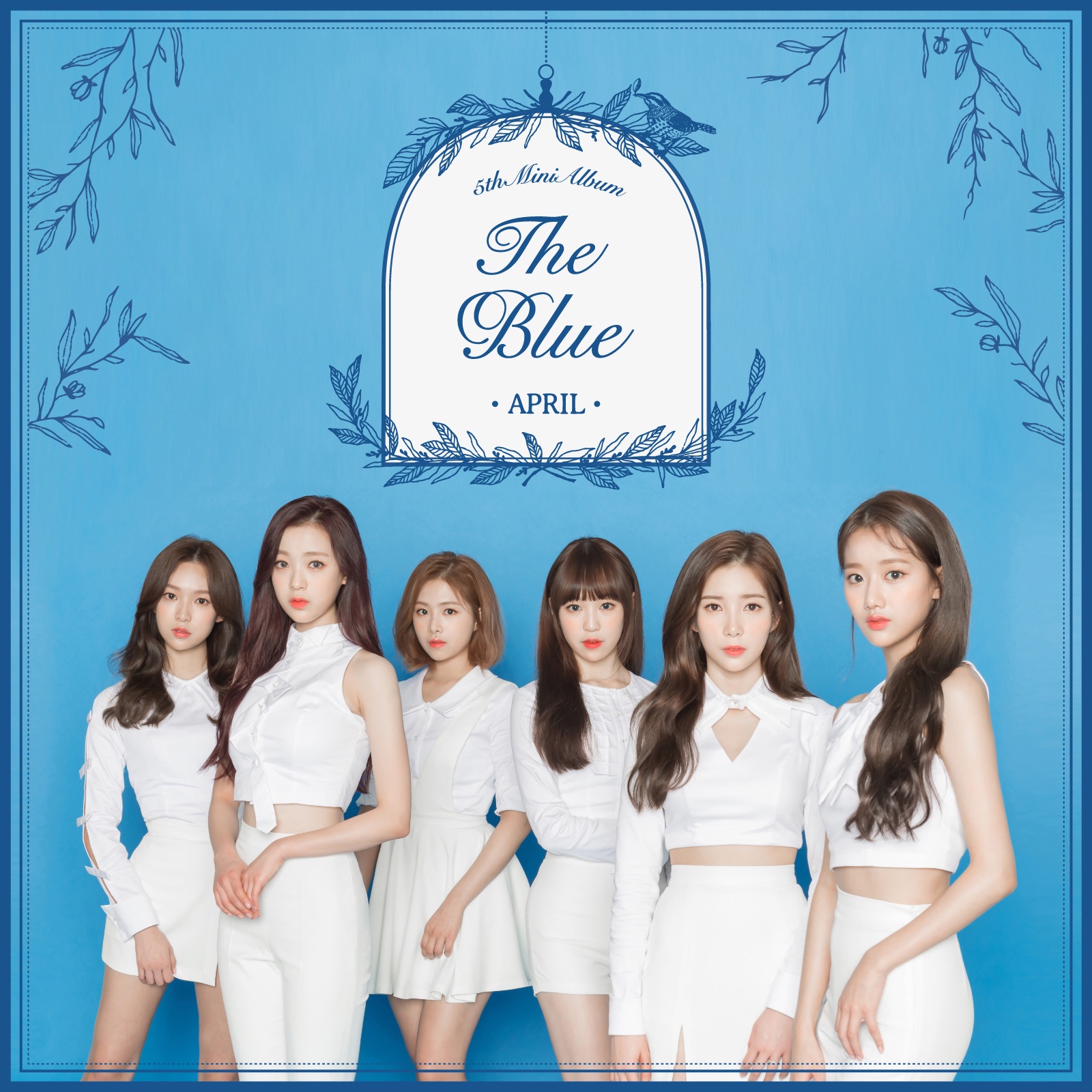 APRIL 5th Mini Album 'The Blue' - EP album cover
